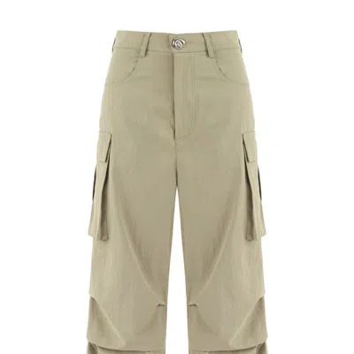 Nocturne Cargo Trousers With Pockets In Brown