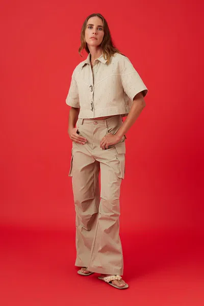 Nocturne Cargo Pants With Pockets In Grey