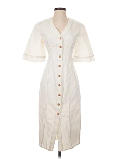 Pre-owned Nocturne Casual Dress In Ivory