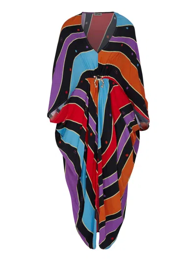 Nocturne Comfy Printed Cover Up In Multi