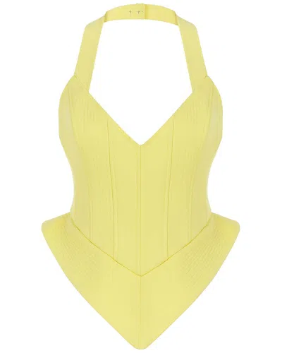 NOCTURNE CORSET STYLE CROP TOP