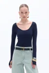 Nocturne Crew Neck Bodysuit
