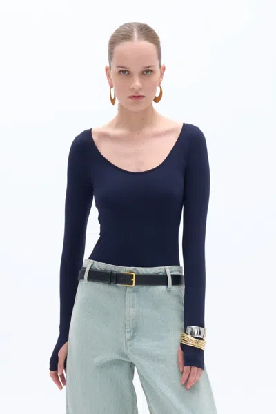 Nocturne Crew Neck Bodysuit