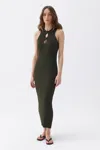 Nocturne Cut-out Knit Dress In Multi
