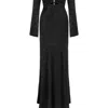 Nocturne Cut-out Long Dress In Black