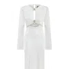 Nocturne Cut-out Long Dress In White