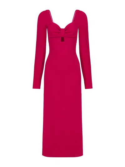 Nocturne Cut-out Midi Dress In Black