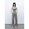 Shop Nocturne Double Pleated Pants In Multi-colored