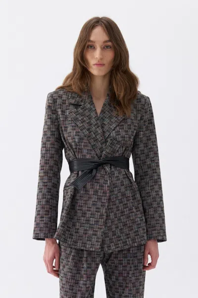 Nocturne Double-sided Belt Designed Jacket