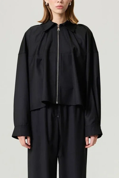 NOCTURNE NOCTURNE DRAPED JACKET