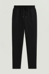 Nocturne Drawstring Jogger Pants In Black