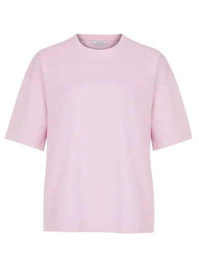 Nocturne Dropped Shoulder Oversize T-shirt In Pink
