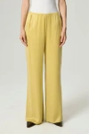 Nocturne Elastic-waist Relaxed Pants In Yellow