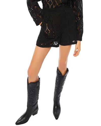 Nocturne Embroidered Wide-leg Short