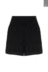 NOCTURNE EMBROIDERED WIDE-LEG SHORTS