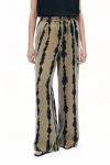 Nocturne Flowy Printed Pants In Multi-colored