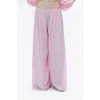 Nocturne Flowy Wide Leg Pants In Pink