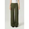 Nocturne Fluid Tailored Wide-leg Pants In Green