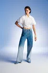NOCTURNE GRADIENT WIDE LEG JEAN PANTS