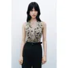 Nocturne Halter Neck Bodysuit In Multi-colored