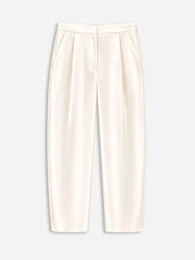 Nocturne High Waist Balloon Leg Trousers In Neutral
