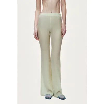 Nocturne High Waist Flare Pants In Neutral