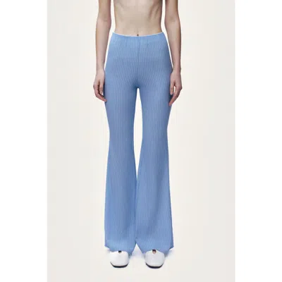 Nocturne High Waist Flare Trousers In Animal Print