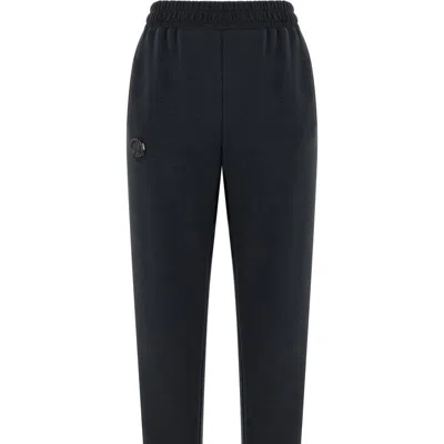 Nocturne High Waist Jogger Trousers In Black