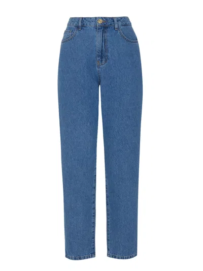 Nocturne High-waisted Mom Jeans In Blue
