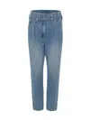 NOCTURNE HIGH-WAISTED MOM JEANS