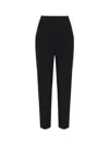 Nocturne High-waisted Pants In Black