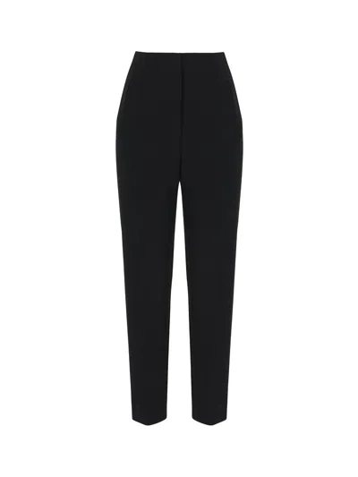 Nocturne High-waisted Pants In Black