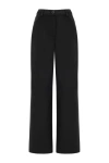 Nocturne High Waisted Wide Leg Jeans In Black
