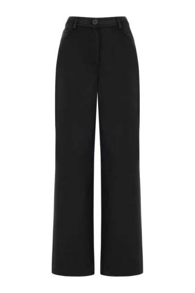 Nocturne High Waisted Trousers In Black