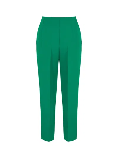 Nocturne High-waisted Pants In Green
