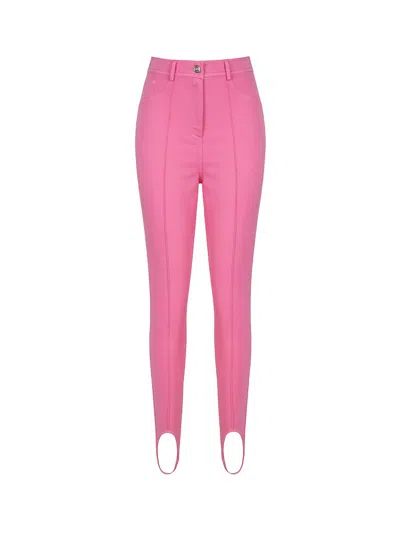 Nocturne High-waisted Stirrup Leggings In Pink