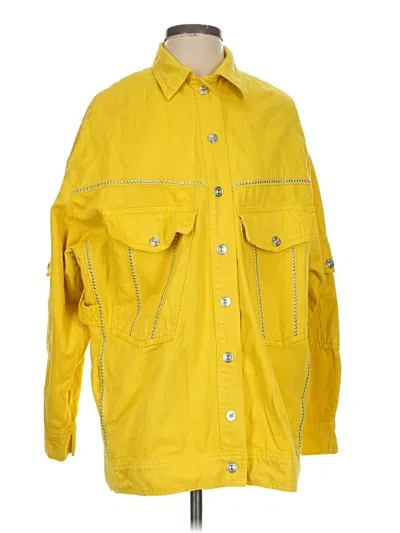 Pre-owned Nocturne Jacket In Yellow