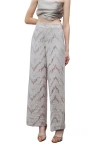 Nocturne Jacquard Pants In Gray