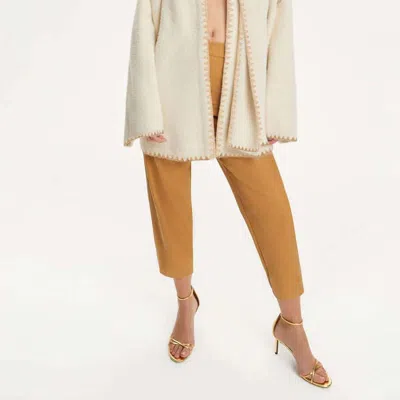 Nocturne Knit Cardigan With Removable Scarf In White