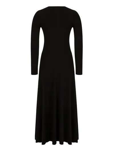 Nocturne Knit Dress In Black