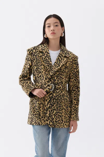 Nocturne Leopard Print Jacket