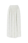 NOCTURNE NOCTURNE LONG SKIRT WITH STONE EMBROIDERY