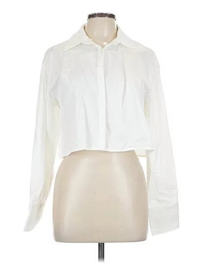 Nocturne Long Sleeve Blouse In White