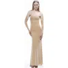 Nocturne Maxi Dress With Glove Accessory
