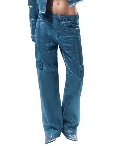 Nocturne Metallic Denim Pants