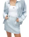Nocturne Metallic Mini Skirt