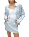 Nocturne Metallic Mini Skirt
