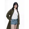 Nocturne Mini Denim Shorts In Indigo Blue