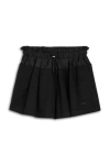 Nocturne Mini Shorts With Printed Details In Black