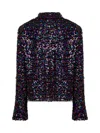 NOCTURNE MULTICOLOR SEQUINED SHIRT